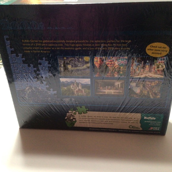 Buffalo Games 2000 Piece Jigsaw Puzzle Times Square New York - Picture 5 of 6
